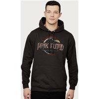 Pink Floyd The Dark Side Of The Moon Vintage Logo Hooded Sweatshirt in Black | Size: Small