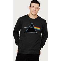 Pink Floyd Dark Side Of The Moon Prism Logo Sweatshirt in Black | Size: Large