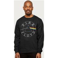 Pink Floyd Dark Side Of The Moon Circle Logo Sweatshirt in Black | Size: Small