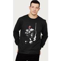 Judge Dredd 2000 AD 40th Anniversary Comic Cover Art Sweatshirt in Black | Size: Small