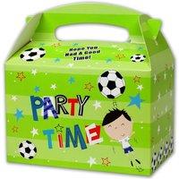 Simon Elvin Party Time Football Gift Boxes (Pack of 6) in Green