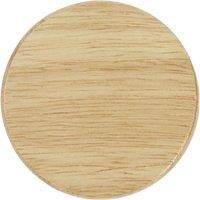 Bullet Scoll Wooden Coaster in Natural