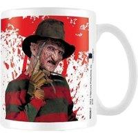 Nightmare On Elm Street Freddy Krueger Mug in White