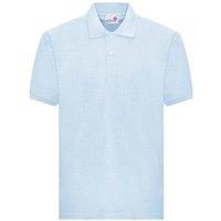 AWDis Academy Pique Polo Shirt in Baby Blue | Size: XS