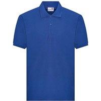 AWDis Academy Pique Polo Shirt in Blue | Size: XS