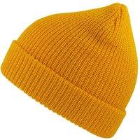 Atlantis Woolly Wool Blend Beanie in Yellow