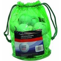 Longridge Mixed Golf Balls (Pack of 18) in White