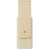 Bullet Rotate 8GB Bamboo USB Flash Drive in Beige
