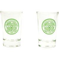 Celtic FC Shot Glass Pack of 2 in White