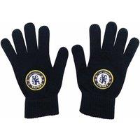 Chelsea FC Knitted Gloves in Black