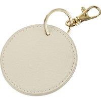 Bagbase Boutique Circular Key Clip in Natural