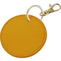 Bagbase Boutique Circular Key Clip in Mustard
