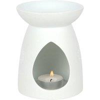 Something Different Ceramic Buddha Head Oil Burner in White
