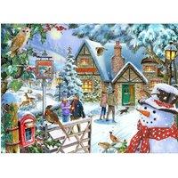 The House Of Puzzles Snowman's View, 1000 Piece Jigsaw Puzzle | Size: 1000 Pieces