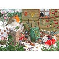 The House Of Puzzles Robin Redbreast, 1000 Piece Jigsaw Puzzle | Size: 1000 Pieces