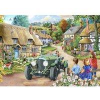The House Of Puzzles Vintage Run, BIG 500 Piece Jigsaw Puzzle