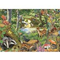The House Of Puzzles Riverside Glade, BIG 500 Piece Jigsaw Puzzle