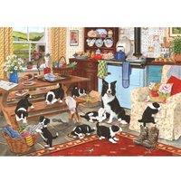 The House Of Puzzles Collie Wobbles, 1000 Piece Jigsaw Puzzle | Size: 1000 Pieces