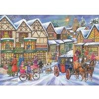 The House Of Puzzles Old Time Shopping, BIG 250 Piece Jigsaw Puzzle