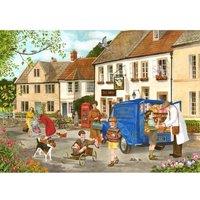 The House Of Puzzles Gingerbread Boys, BIG 500 Piece Jigsaw Puzzle