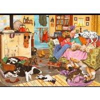 The House Of Puzzles Dog Tired, 1000 Piece Jigsaw Puzzle | Size: 1000 Pieces