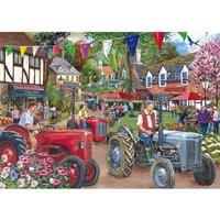 The House Of Puzzles No.27 - Tractor Parade 1000 Piece Jigsaw Puzzle | Size: 1000 Pieces