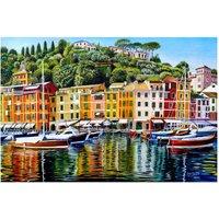The House Of Puzzles Portofino on Reflection 1000 Piece Jigsaw Puzzle | Size: 1000 Pieces