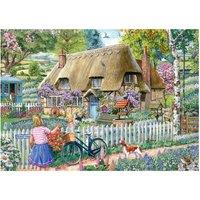 The House Of Puzzles Bluebell Cottage 1000 Piece Jigsaw Puzzle | Size: 1000 Pieces