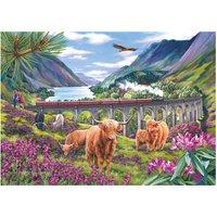 The House Of Puzzles Glenfinnan 1000 Piece Jigsaw Puzzle | Size: 1000 Pieces