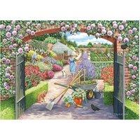 The House Of Puzzles Walled Garden BIG 250 Piece Jigsaw Puzzle