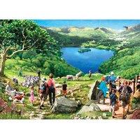 The House Of Puzzles Lake View BIG 500 Piece Jigsaw Puzzle