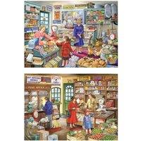 The House Of Puzzles Please May I Have Jigsaw Set - 2 x BIG 500 Piece Jigsaw Puzzle Multi Pack