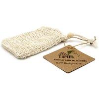 KDMD Nature Soap Bag - Washed Jute in White