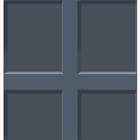 Debona Heritage Wood 3D Effect Panel Wooden Panelling Wallpaper in Blue