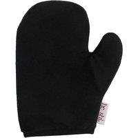 He-Shi Tan Luxury Double-Sided Velvet Tanning Mitt / Soft Tan Glove in Black | Size: 3g