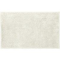 Allure Bath Fashions Chenille Bobble Bath Mat 50 x 80cm - Super Soft Microfibre & Non-Slip in Cream | Size: 50 x 80 cm