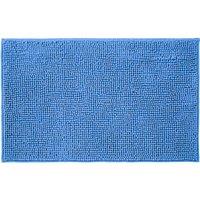 Allure Bath Fashions Chenille Bobble Bath Mat 50 x 80cm - Super Soft Microfibre & Non-Slip in Blue | Size: 50 x 80 cm