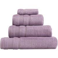 Allure Bath Fashions Luxury Zero Twist Egyptian Cotton Towels in Lilac