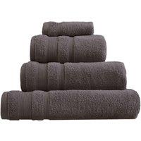Allure Bath Fashions Luxury Zero Twist Egyptian Cotton Towels in Charcoal