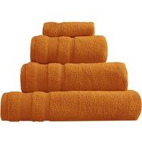 Allure Bath Fashions Luxury Zero Twist Egyptian Cotton Towels in Burnt Orange