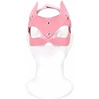 Loving Joy Bound to Play Kitty Cat Face Mask in Pink