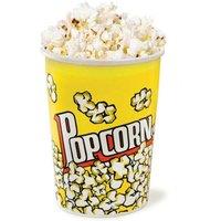 Monstershop 25 x 32oz KuKoo Popcorn Cartons / Boxes in Yellow
