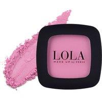 Lola Luxe Velvet Blusher - Buildable, Silky & Vegan Cheek Colour Bright Peach 003 in Hot Pink