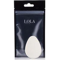 Lola Oval Sponge in White
