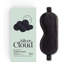Silver Cloud Silver Ion Infused Satin Sleep Mask Black