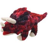 The Puppet Company Triceratops - Red - Baby Dinos