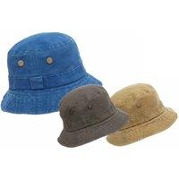 Bartleby Mens Bucket Hat Assorted Washed Colour