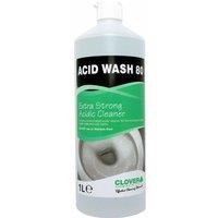 Clover Chemicals Acid Wash 80 Extra Strong Acidic Cleaner 1L in Clear