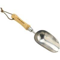 Kent & Stowe Stainless Steel Hand Potting Scoop in Beige