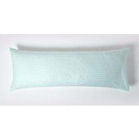 Homescapes Egyptian Cotton Ultrasoft Body Pillowcase 330 TC in Light Blue
